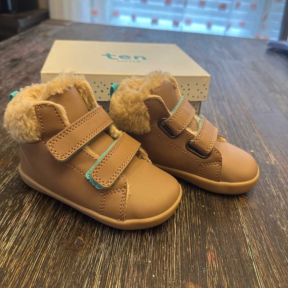 New Furry High Top Sneakers by Ten Little - Picture 2 of 8